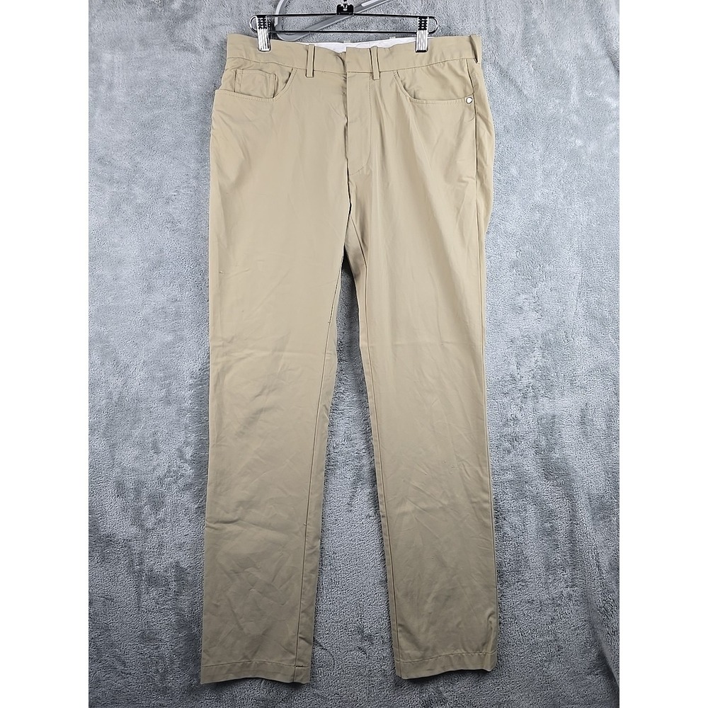 RLX Ralph Lauren Golf‎ 5 Pocket Pants Mens Size 32x32 Khaki Performance Stretch